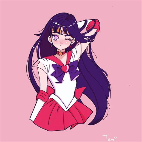 Sailor Mars From Sailor Moon 💖 Fanart Sailormoon Sailormoonredraw Sailor Mars Arte Sailor