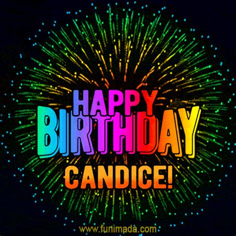 New Bursting with Colors Happy Birthday Candice GIF and Video with ...