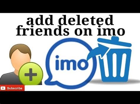 How To Add A Deleted Friends On Imo How To Add Block Friend On Imo How