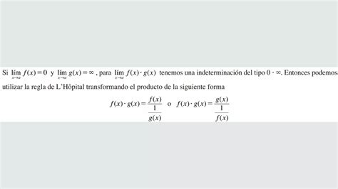 Regla de LHôpital PPT Descarga Gratuita