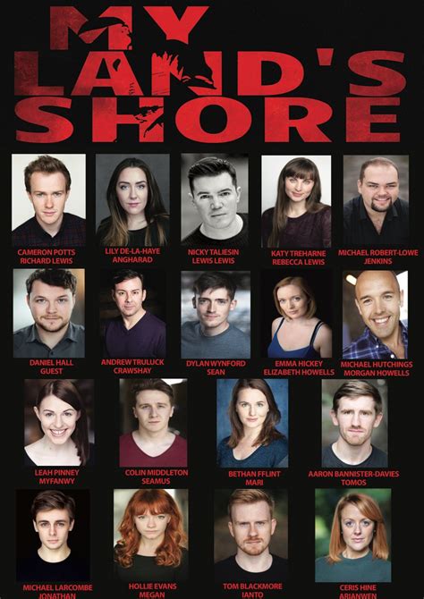 Cast For Welsh Premiere Of My Lands Shore Musical Theatre Review