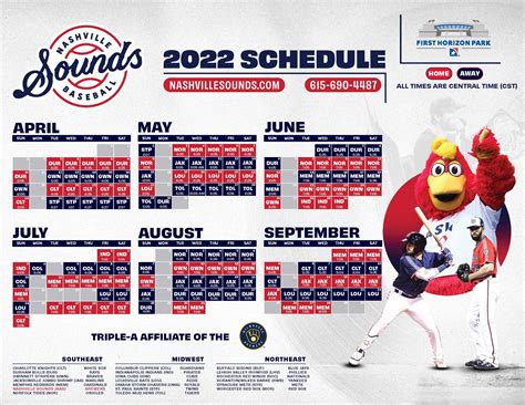 Nashville Sounds 2022 Schedule & Tickets | Nashville Guru