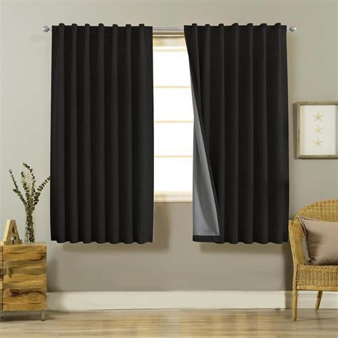 Amazon Joydeco Blackout Curtains Inches Long Natural Linen