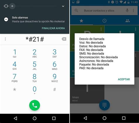 Activar el desvío de llamadas en Android