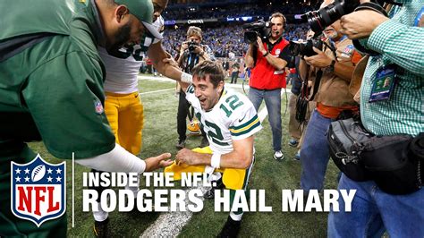 Aaron Rodgers Hail Mary Inside The Nfl Youtube