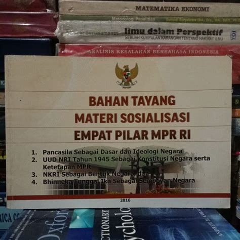 Jual Bahan Tayang Materi Sosialisasi Empat Pilar Mpr Ri Shopee Indonesia