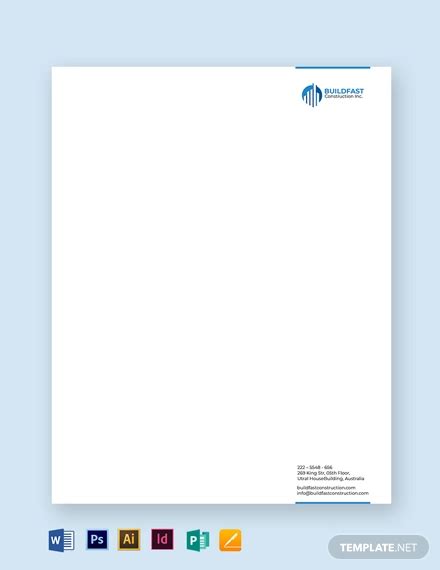 Letterhead 22 Examples Word Psd Ai Publisher Pages Design How