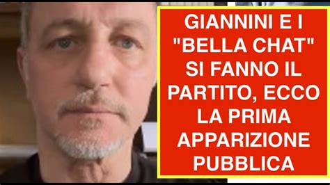 Giannini E I Bella Chat Si Fanno Il Partito Ecco La Prima