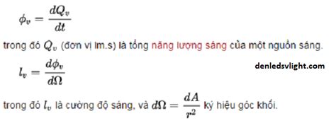 Quang Thông Tổng Được Tính Toán Bằng Công Thức Hướng Dẫn Chi Tiết