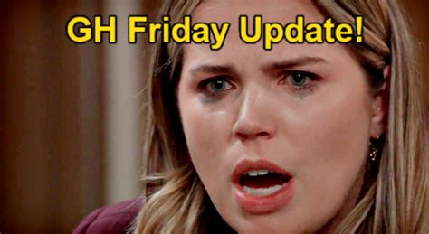 General Hospital Spoilers Update Friday July Panicked Patient