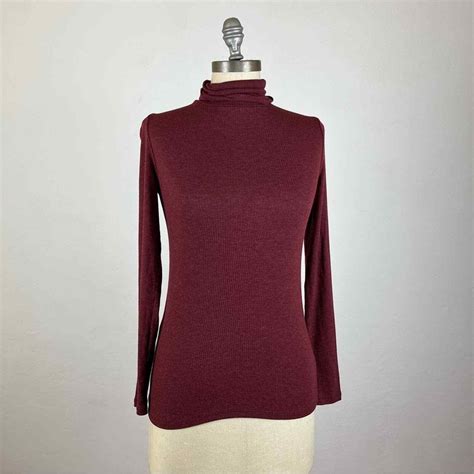 ATM Anthony Thomas Melillo Ribbed Turtleneck XS NWT EBay