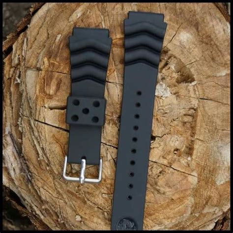 Jual Strap Seiko Tali Jam Tangan Diver Mm Rubber Karet Tali Jam Seiko