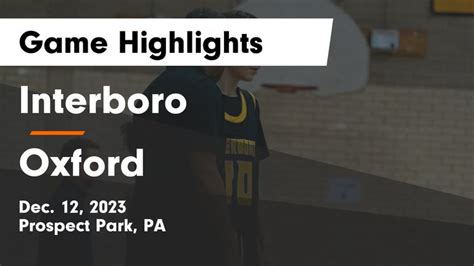 Interboro Prospect Park Pa High School Sports Football Basketball