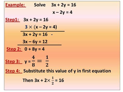 How To Answer Simultaneous Equations How To Solve Simultaneo