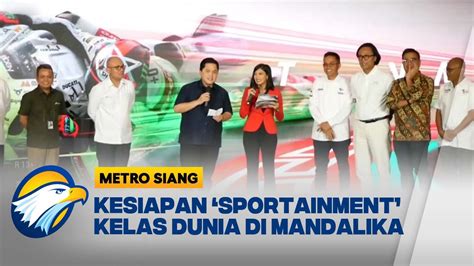 Sirkuit Mandalika Siap Gelar Moto Gp Arrc Youtube