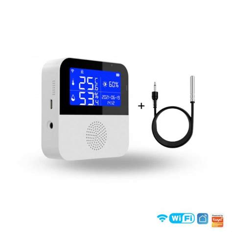 Capteur Thermomètre Hygromètre WiFi avec sonde externe GrowLED