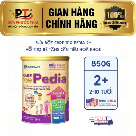 sua cong thuc care  pedia nutricare dinh duong tieu hoa khoe tang