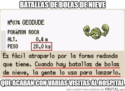 Pelas De Bolas De Geodudes Meme Subido Por Alex15798 Memedroid