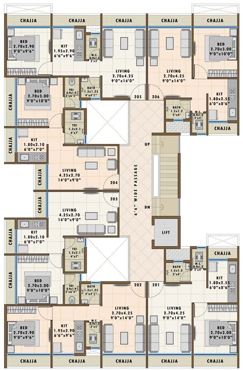 1475 Sq Ft 3 Bhk 2t Apartment For Sale In Sri Suprabhatham Builders 408