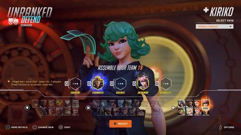 Overwatch 2 New Terrible Tornado Kiriko Skin One Punch Man 2023