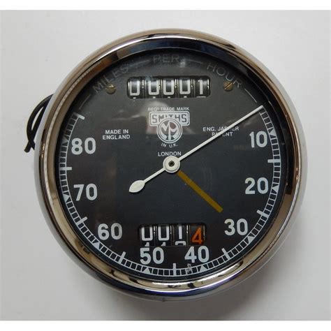 Smiths Instruments Genuine Smith Chronometric Speedometer Mph