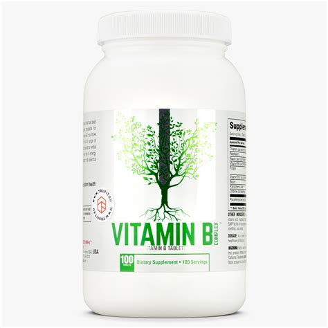 Universal Nutrition Vitamin B Complex For Better Energy Production