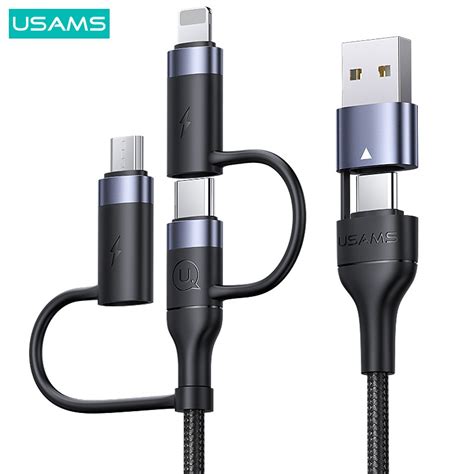 Usams U Pd Cable Usb Powerful Fast Charging Data Cable