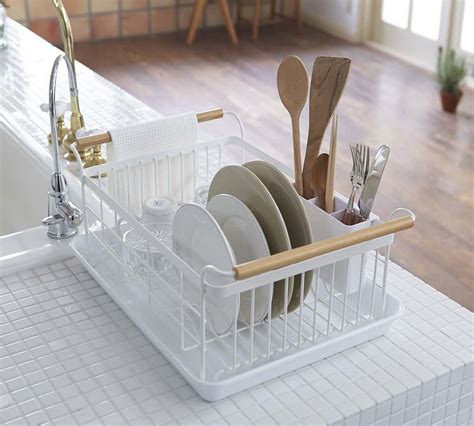 Yamazaki Tosca Dish Drying Rack Pottery Barn