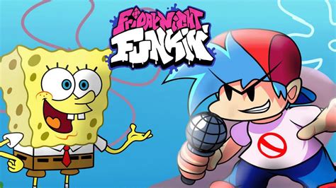 Friday Night Funkin Vs Spongebob The Bikini Bottom Full Week Fnf