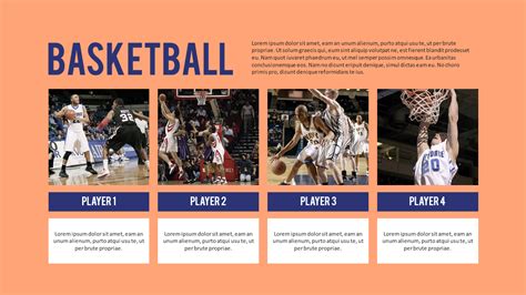 Basketball Playing Best PPT Templates