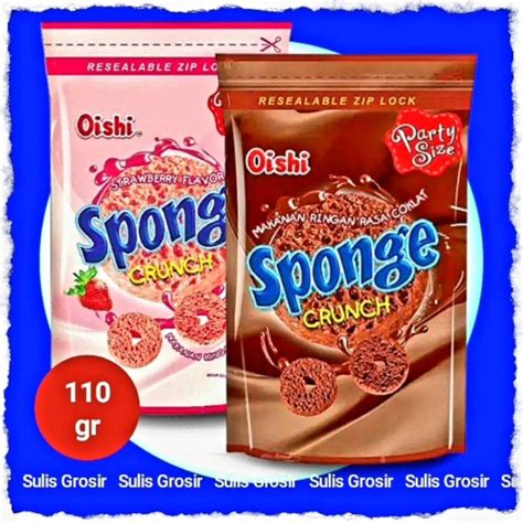 Jual Oishi Sponge Crunch Gr Shopee Indonesia