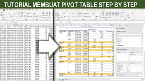 Tutorial Buat Pivot Table Step By Step Dalam Microsoft Excel Belajar