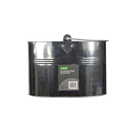 Galvanised Steel Mop Bucket Homebase