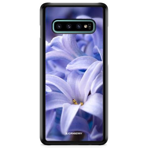 Bjornberry Skal Samsung Galaxy S10 Plus Blå blomma 5ad5 Fyndiq