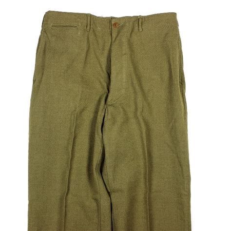 Th Collectors Avenue M Wool Serge Trousers W L