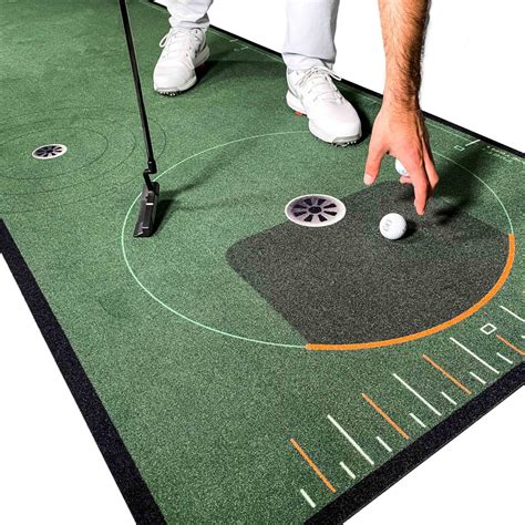 Putting training mat golf indoor - 5,5m Ultimate Fitting | Wellputt