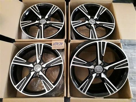 New 18 Inch Alloy Wheels Rs4 Rs6 Alloys Audi A3 A4 A5 A6 S4 S5 S6 S4