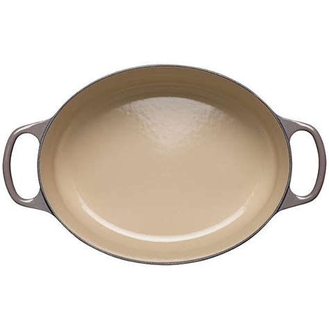 Le Creuset Signature Flint Cast Iron Oval Casserole All Sizes Abraxas Cookshop