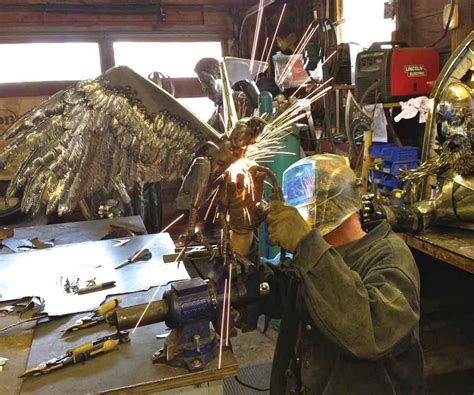 Metal Made Wild A Welder Captures Nature In Sheet Metal