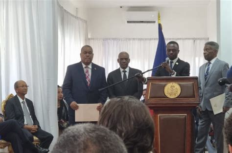 Garry Conille Asumi Como Primer Ministro De Hait Junto A Su Gabinete