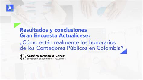 Encuesta Actualícese Cómo están realmente los honorarios de los