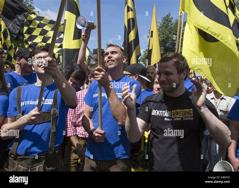 Demonstration Of The Far Right Identitarian Movement Identitaere