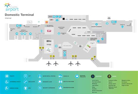 Maps » Cairns Airport