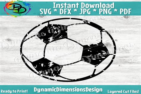 Soccer Graphic by Dynamic Dimensions · Creative Fabrica