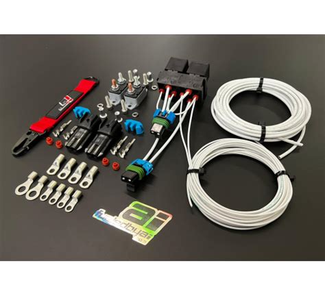 Dual Fuel Pump Motorsport Milspec Wiring Kit Pre Wired Aftermarket Industries