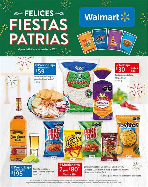 Folleto Walmart Ofertas Fiestas Patrias Al De Septiembre