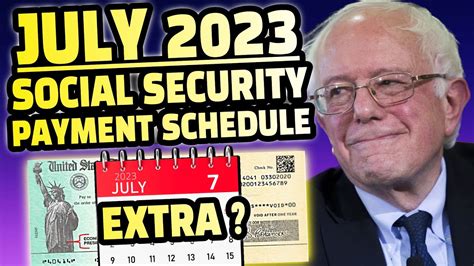 July 2023 SSDI SSI Payment Schedule Is Social Security Disability