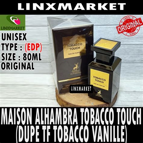 Jual Maison Alhambra Tobacco Touch Edp Unisex Ml Dupe Tf Tobacco