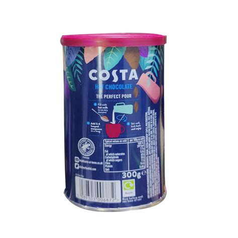Costa Hot Chocolate Rich Creamy Gram