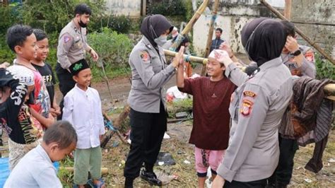 Trauma Healing Anak Anak Korban Gempa Cianjur Gembira Bercengkrama